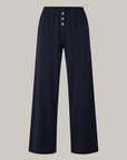 Rib Boxer Pants Navy