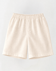 Linen Bermuda Shorts Ecru