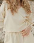 Organic Cotton Lined Shorts Butter