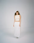 Poplin Maxi Skirt White (Mislabeled)