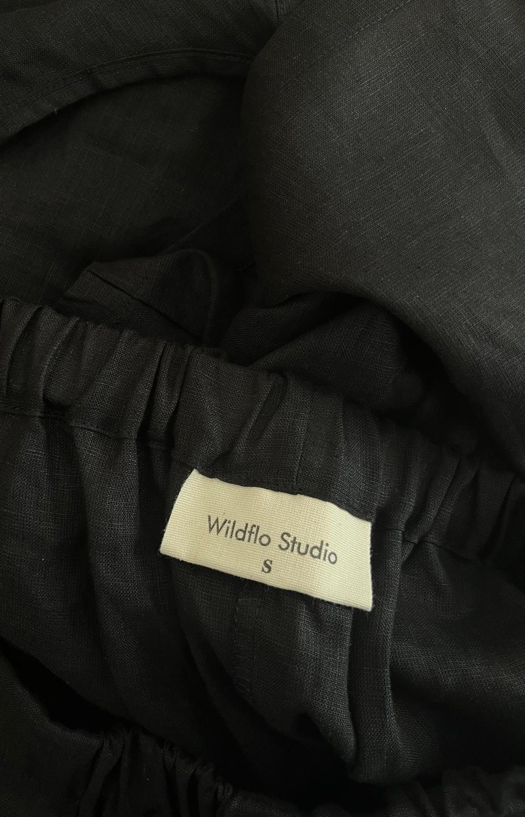 Linen Bermuda Shorts Ink
