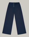 Rib Boxer Pants Navy
