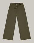 Rib Boxer Pants Olive