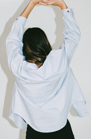 Poplin Shirt Light Blue