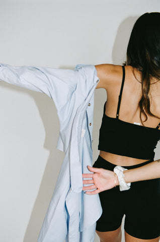 Poplin Shirt Light Blue