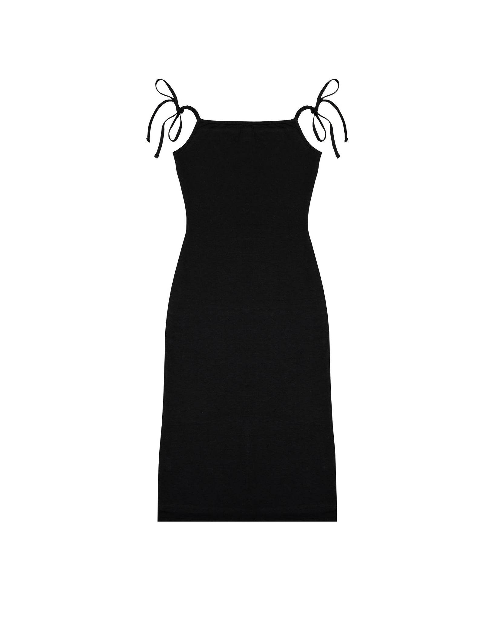 Strappy Midi Dress Jet