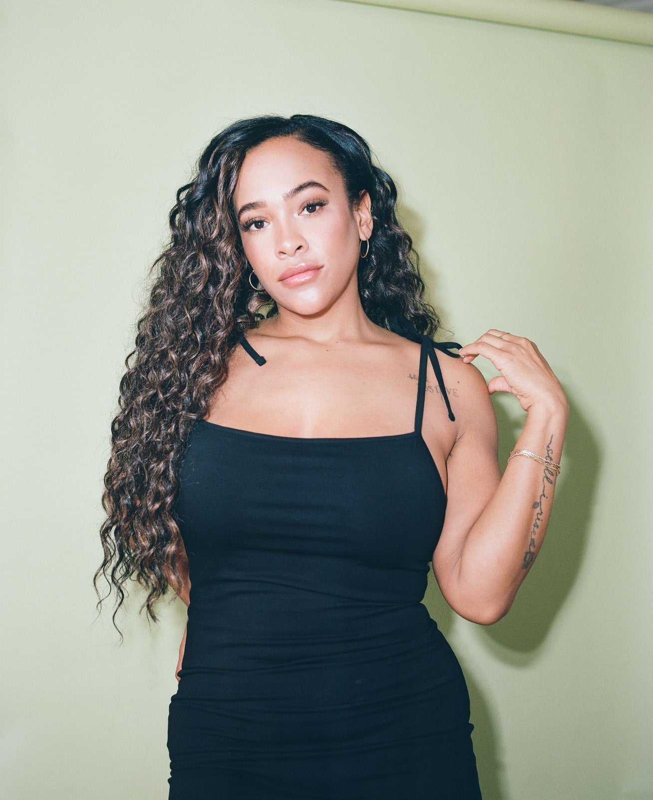 Strappy Midi Dress Jet