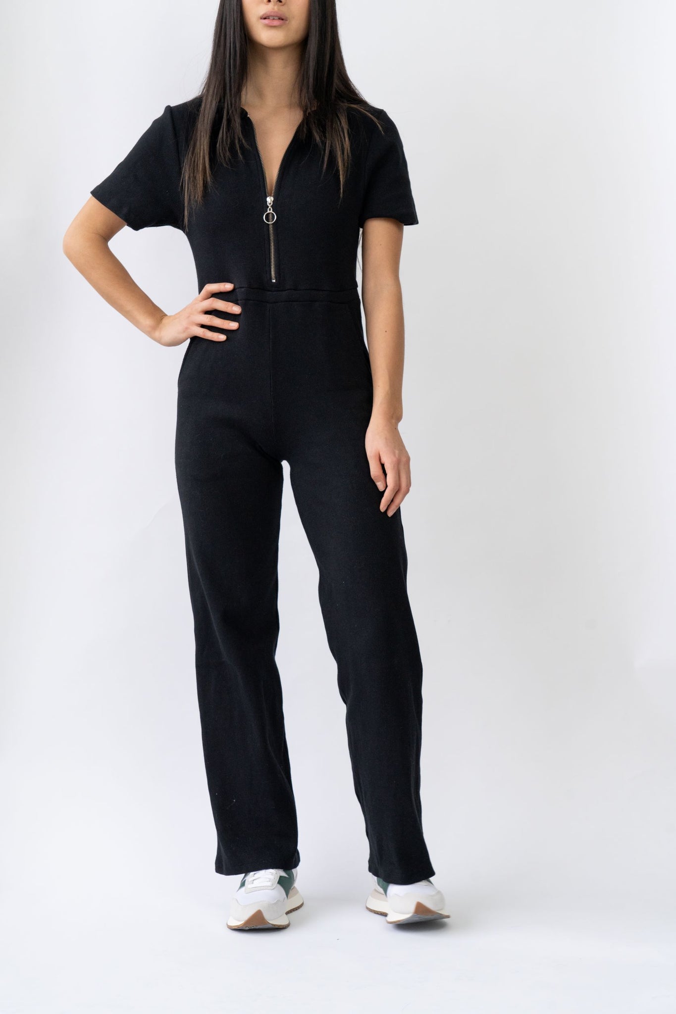 Black Utility Jumpsuit, MOOS STUDIO