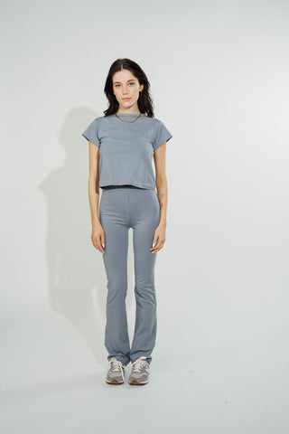 Baby Tee Steel Blue