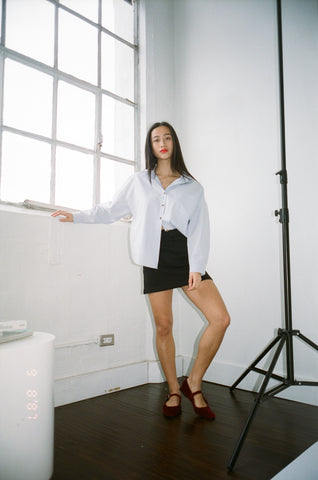 Poplin Shirt Light Blue